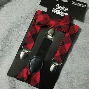 Suspenders and Bowtie